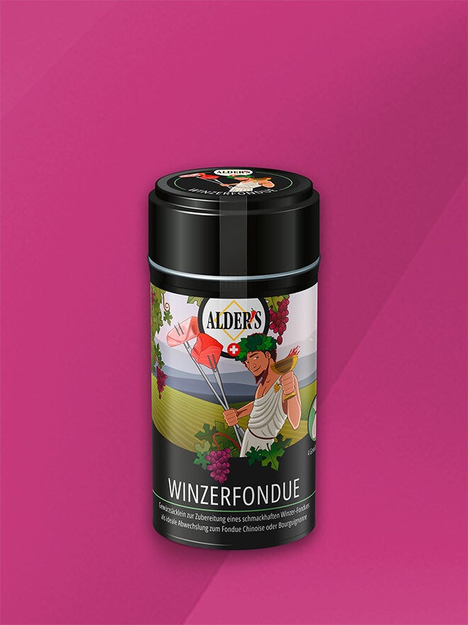 Winzerfondue 4 Gewürzsäcklein