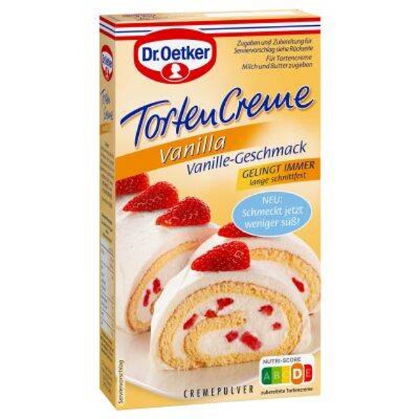 Dr.Oetker Vanilla Tortencreme 125gr