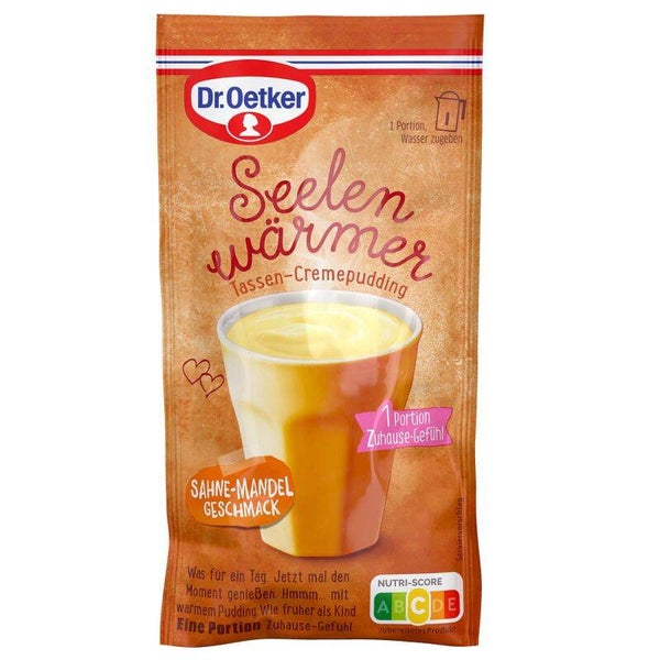 Seelenwärmer Tassen-Cremepudding Sahne-Mandel-Geschmack 58g