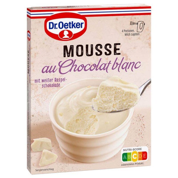 Weisse Mousse au Chocolat 72g