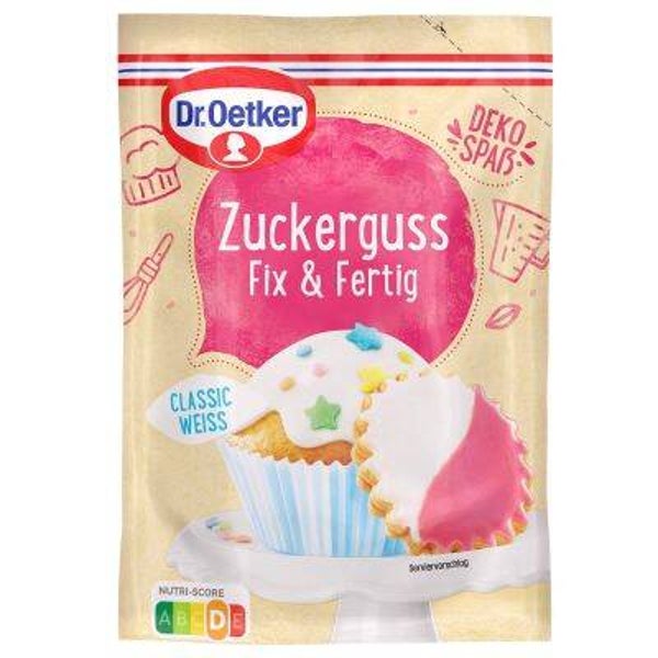 Dr.Oetker Zuckerguss Fix + Fertig 125gr