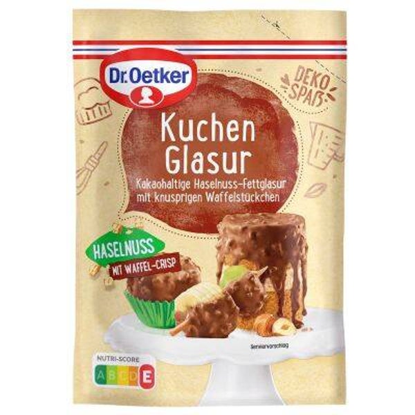 Dr.Oetker Kuchenglasur Haselnuss 150gr