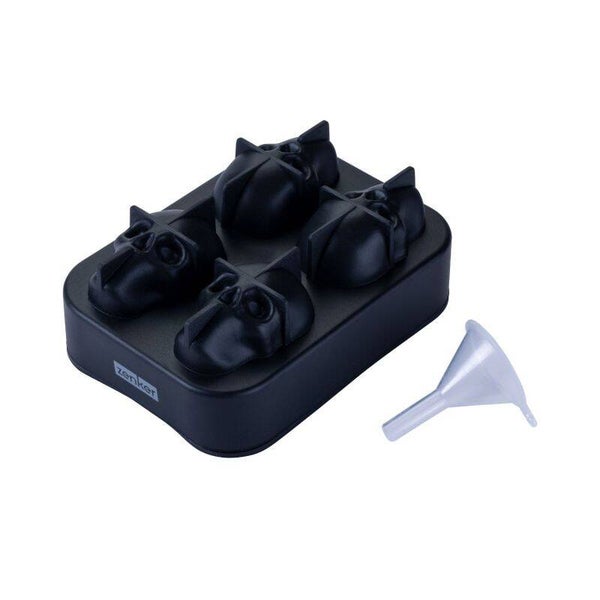 Eiswürfelformer Totenkopf, 4er
