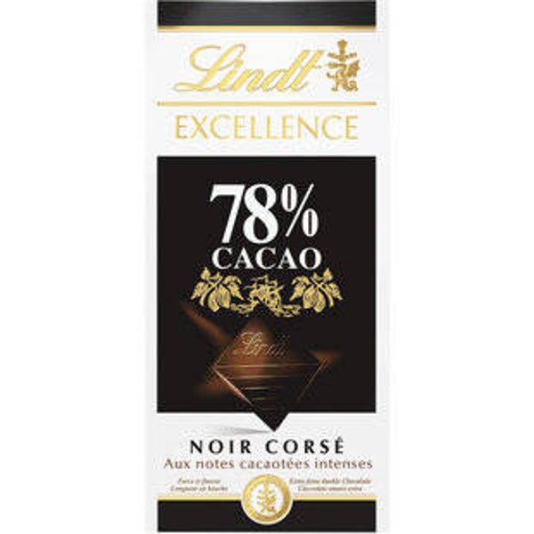 Lindt Excellence Dunkel 78%Cacao Tafelschokolade