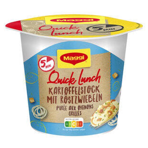 Maggi Quick Lunch Kartoffelstock + Röstzwiebeln