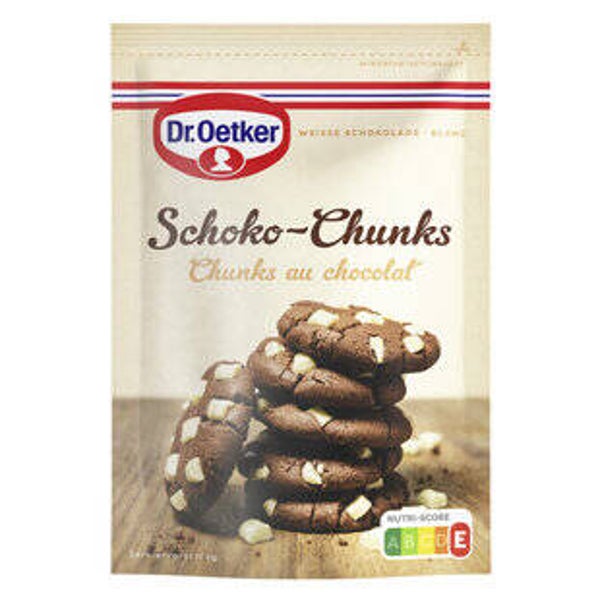 Dr.Oetker Schokoladen Chunks weiss