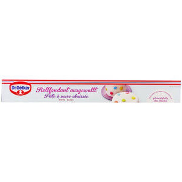 Dr.Oetker Roll-Fondant ausgewallt