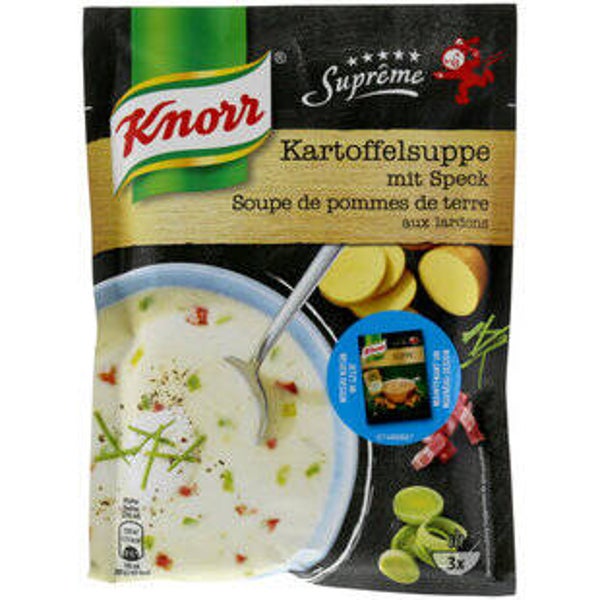 Knorr Kartoffelsuppe mit Speck