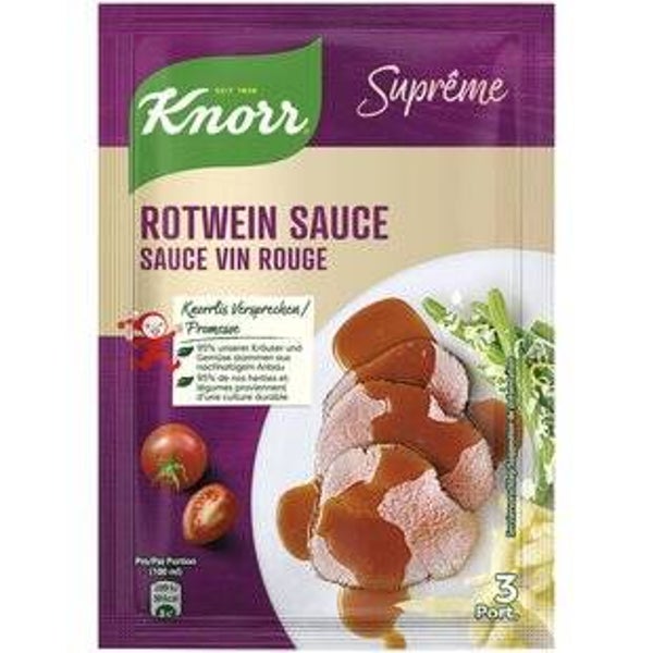 Knorr Sauce Rotwein
