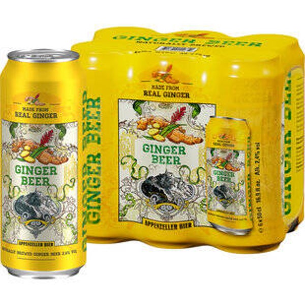 Appenzeller Ginger Bier mit Alkohol