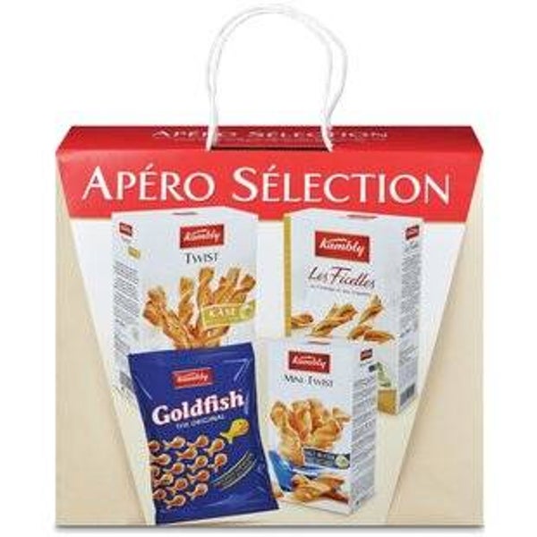 Kambly Tasche 4 Sorten Salzgebäck