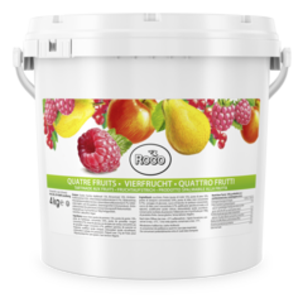 Vierfrucht Konfitüre Eimer 4 Kg