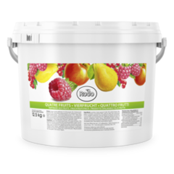 Vierfruchtkonfitüre Eimer 12.5 Kg