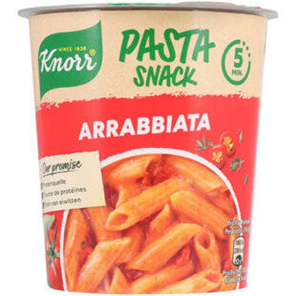 Knorr Pasta Snack Arrabbiata Becher Instant Nudel 1 Portion
