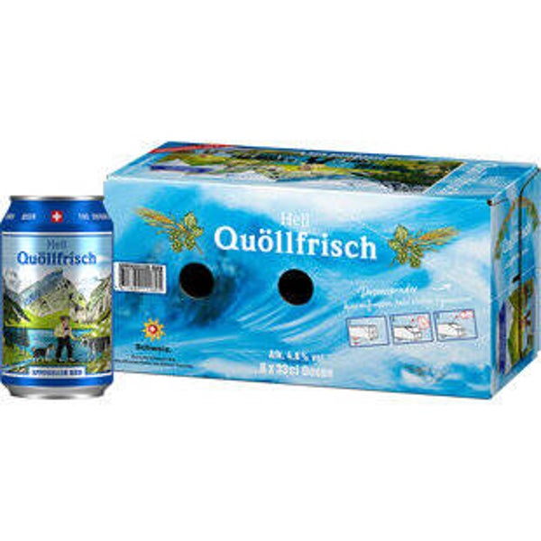 Appenzeller Bier Quöllfrisch Mit Alkohol