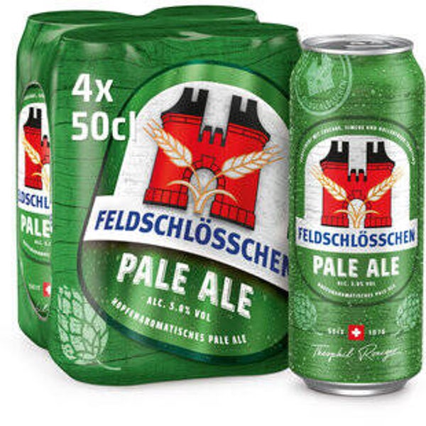 Feldschlösschen Pale Ale Bier mit Alkohol