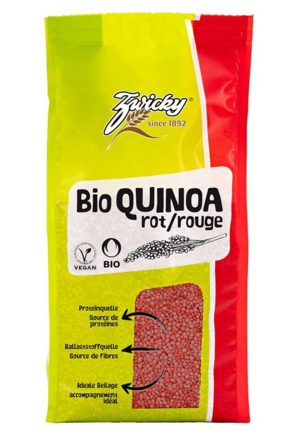 Bio Quinoa rot 500g Vegan
