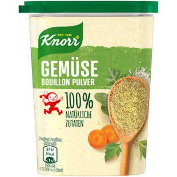 Knorr 100% Natürliche Zutaten Gemüse Bouillon Pulver
