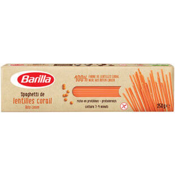 Barilla Spaghetti rote Linsen