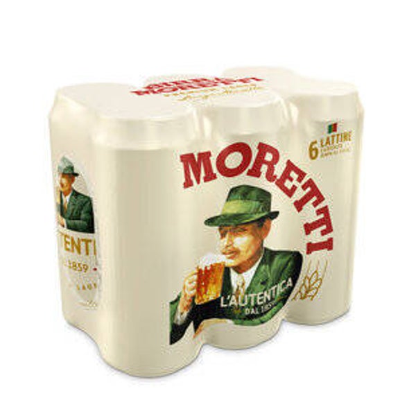 Boirra Moretti LAutentica Lager 6x50cl
