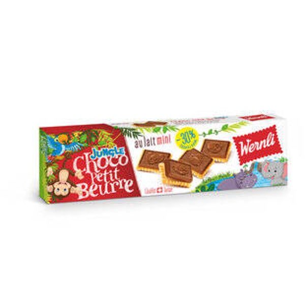 Wernli Choco Petit Beurre mini Junior -30% Zucker