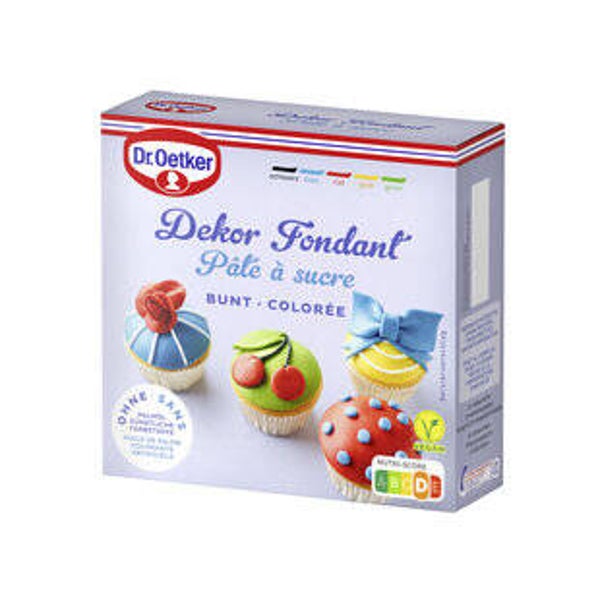 Dr.Oetker Dekor Fondant bunt