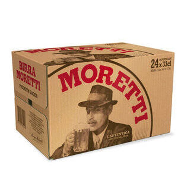 Birra Moretti mit Alkohol