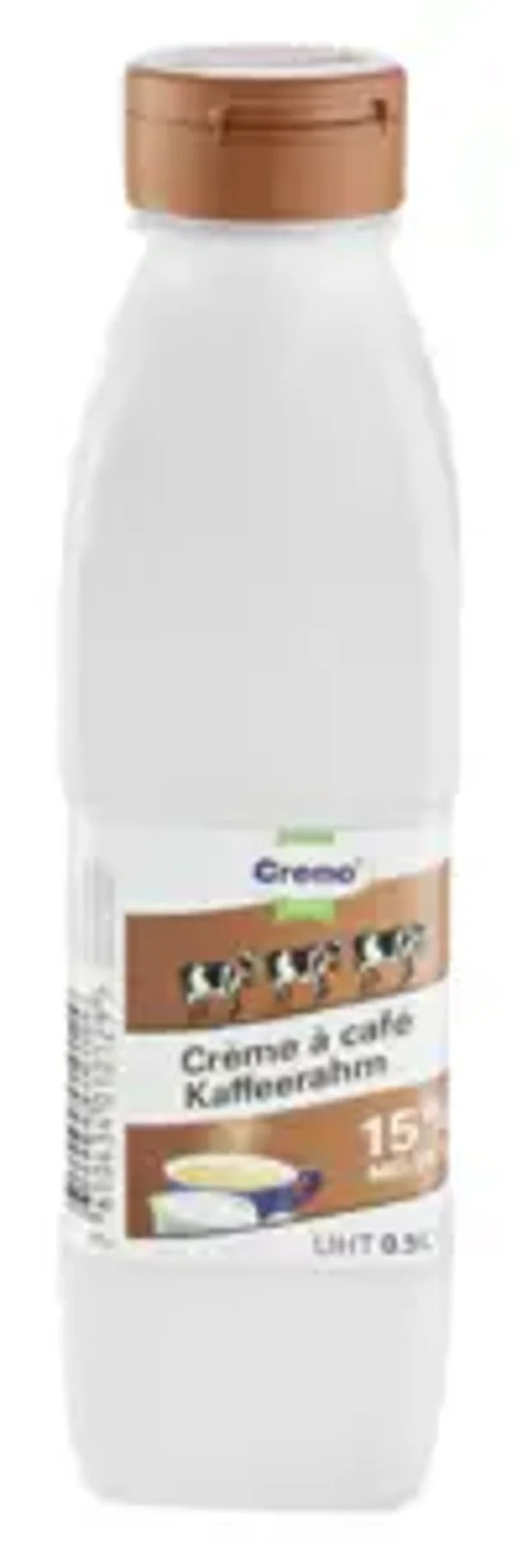 Cremo Kafferahm UHT 15% Fett 50cl