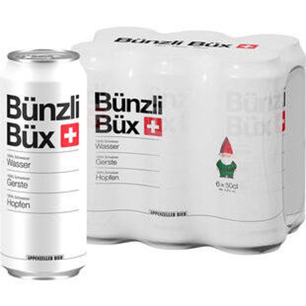 Appenzeller Bünzli Büx mit Alkohol