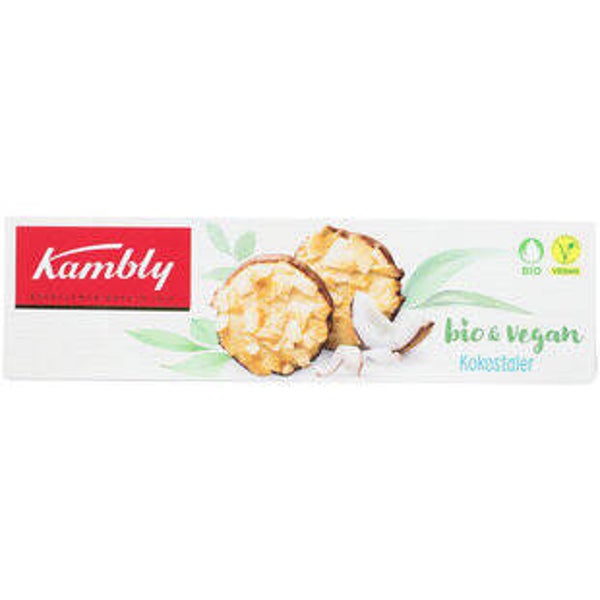Kambly Bio + Vegan Kokostaler