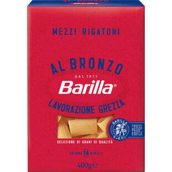 Barilla Al Bronzo Mezzi Rigatoni