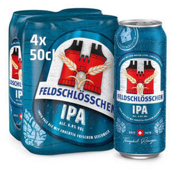 Feldschlösschen IPA mit Alkohol