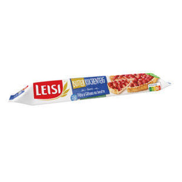 Leisi Butter-Kuchenteig rund