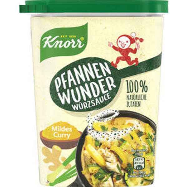 Knorr Pfannenwunder Würzsauce Cuury