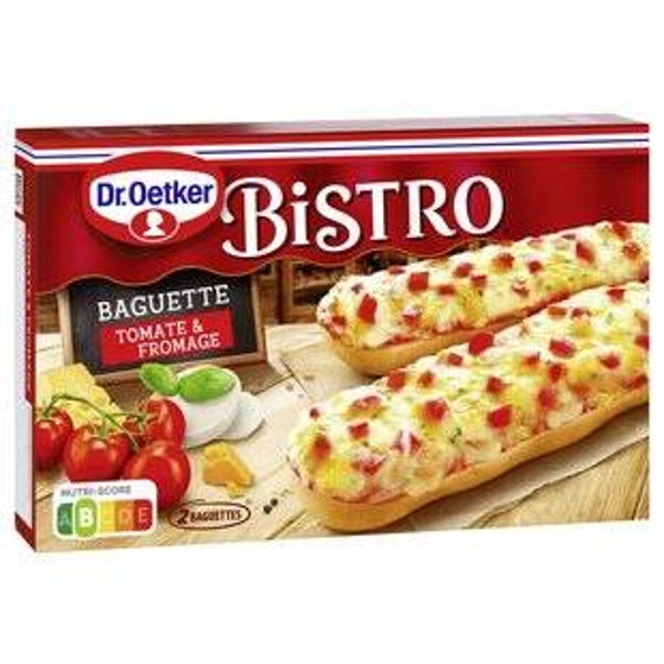 Bistro Baguette Tomate-Käse Vegetarisch