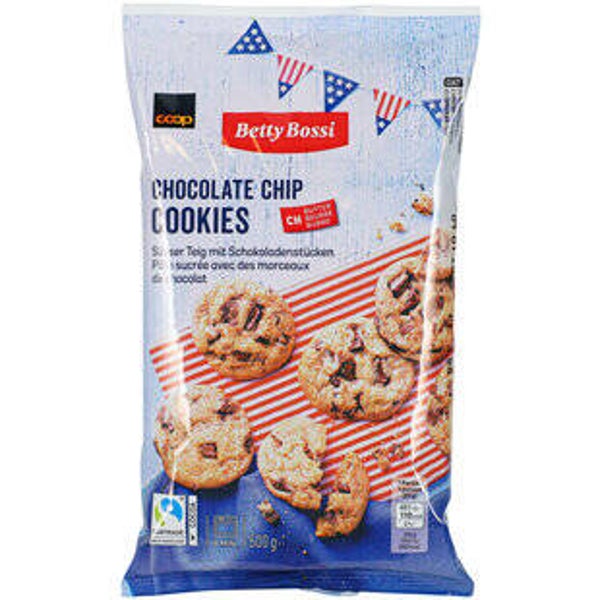 Fairtrade Betty Bossi Chocolate Chip Cookie Teig 500g