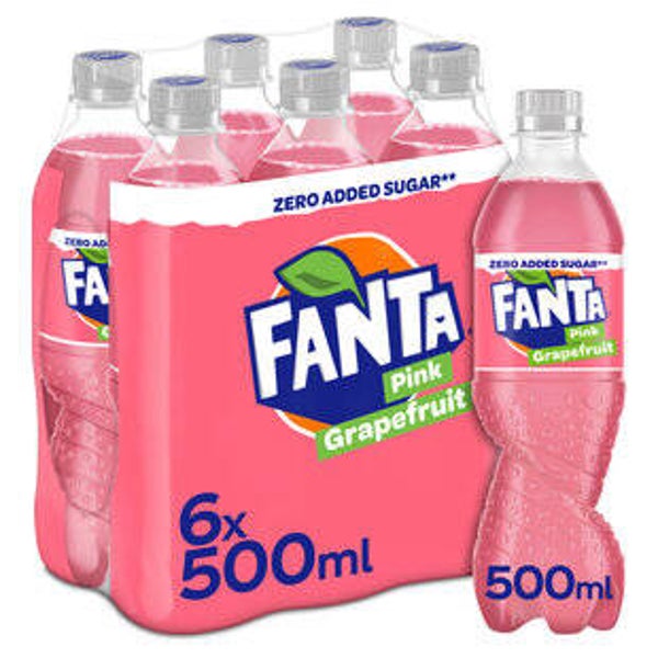 Fanta zero Pink Grapefruit