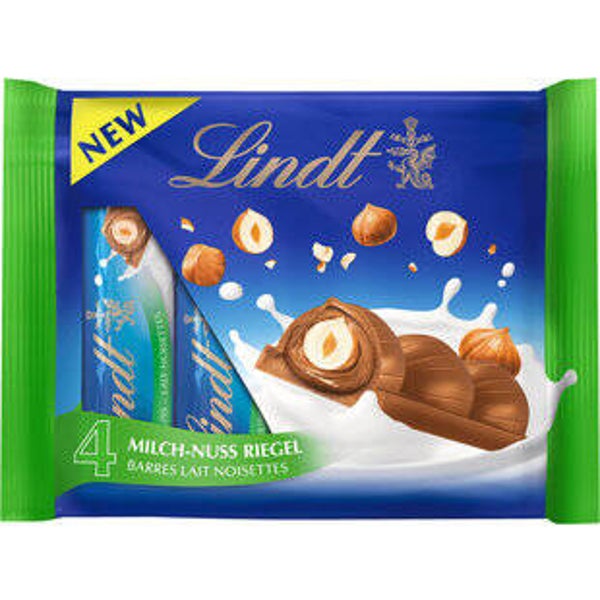 Lindt Schokoladenriegel Milch Nuss Multipack