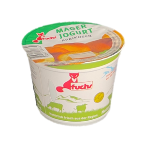 Fuchs Jogurt Liegt Aprikosen 125g