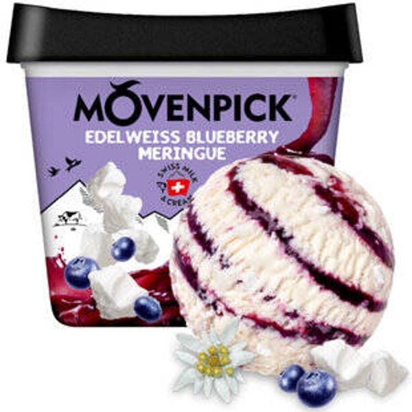Blueberry Meringue Eis