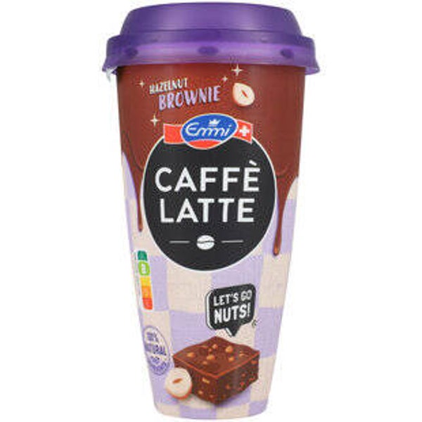 Caffe Latte Hazelnut-Brownie