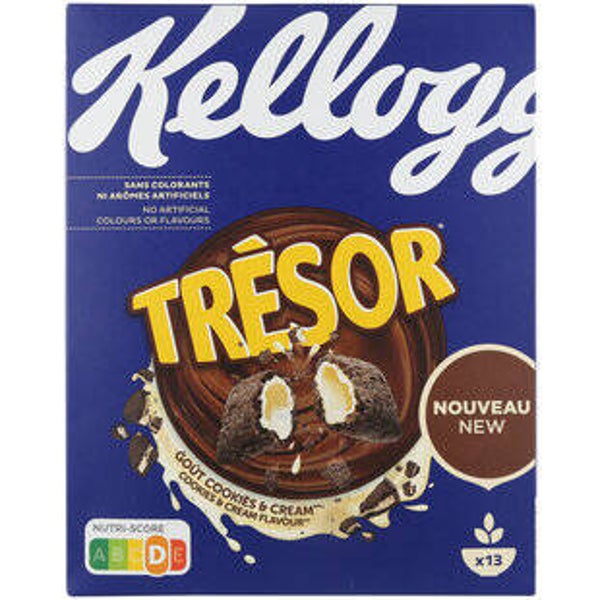 Kelloggs Tresor Cookies + Cream