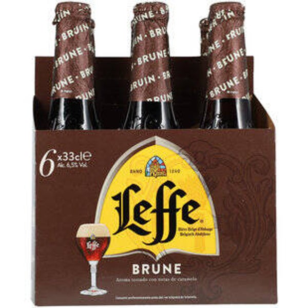 Leffe Brune mit Alkohol