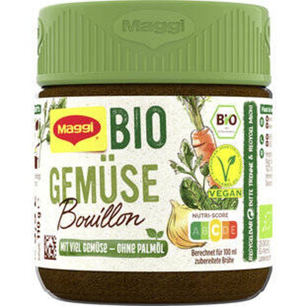 Maggi Gemüse Bouillon Bio Vegetarisch Bio Glas