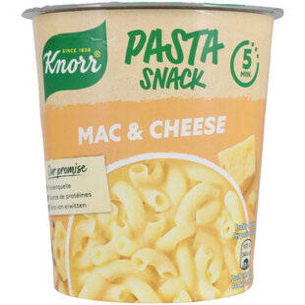 Knorr Pasta Snack Mac+Cheese Becher Instant Nudel 1 Portion