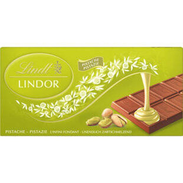 Lindt Lindor Tafelschokolade Pistazie