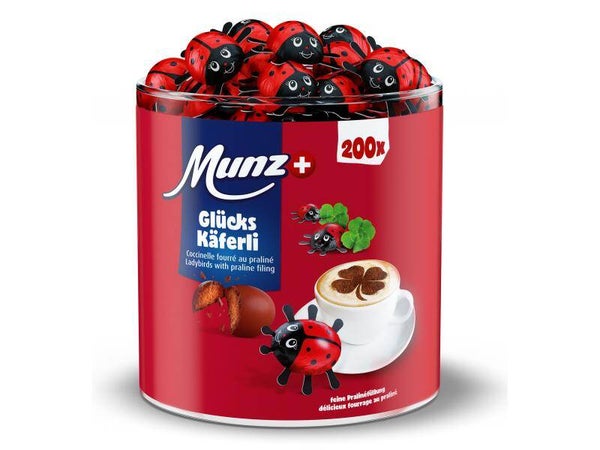 Schokolade Glückskäfer