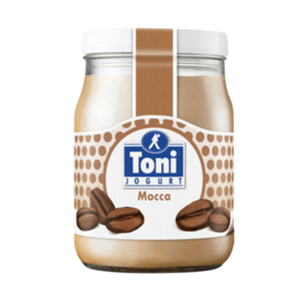 Toni Joghurt Glas Mocca 180g