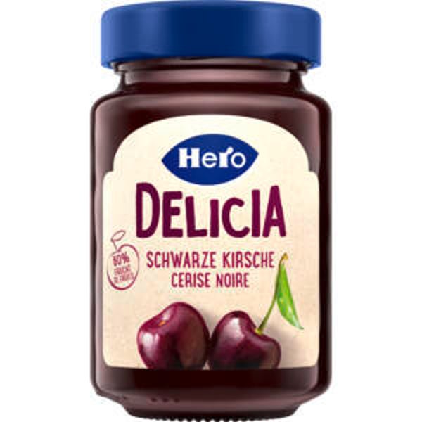 Hero Delicia schwarze Kirsche  1x290g