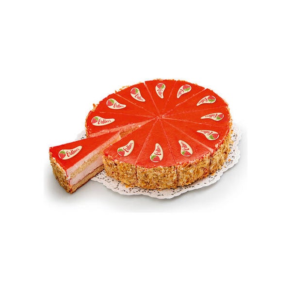 Saison-Hit: Erdbeer-Quark-Torte 12 Stück